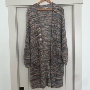 American Eagle Outfitters Multicolor Knit Cardigan